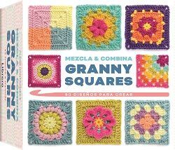 MEZCLA Y COMBINA GRANNY SQUARES- MANUAL + 50 CARTAS