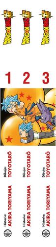 SHONEN STARTER SET DRAGON BALL SUPER Nº 1+2+3