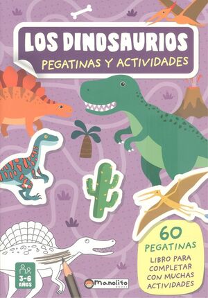 DINOSAURIOS PEGATINAS Y ACTIVIDADES