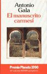 EL MANUCRISTO CARMESÍ