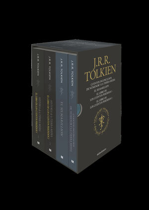 ESTUCHE TOLKIEN 2 (SILMARILLION, CUENTOS INCONCLUSOS, Hª TIERRA MEDIA 1 Y 2)