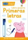 PRIMERAS LETRAS (LIBRO-PIZARRA) (PEPPA PIG. CUADERNO DE ACTIVIDADES)