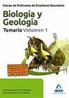 BIOLOGIA Y GEOLOGIA  TEMARIO I