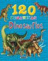 120 PEGATINAS DINOSAURIOS