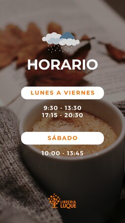 HORARIO INVIERNO 2024